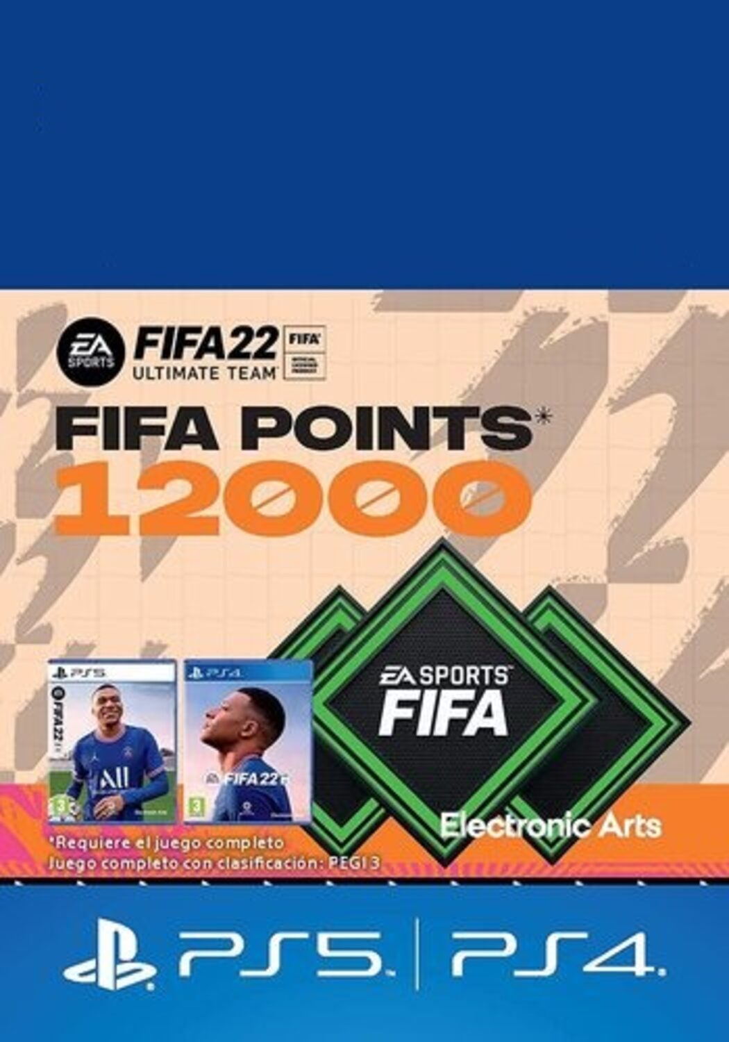 Vorming diameter kampioen Buy FIFA 22 - 12000 FUT Points PSN Key | Cheap | UK | ENEBA