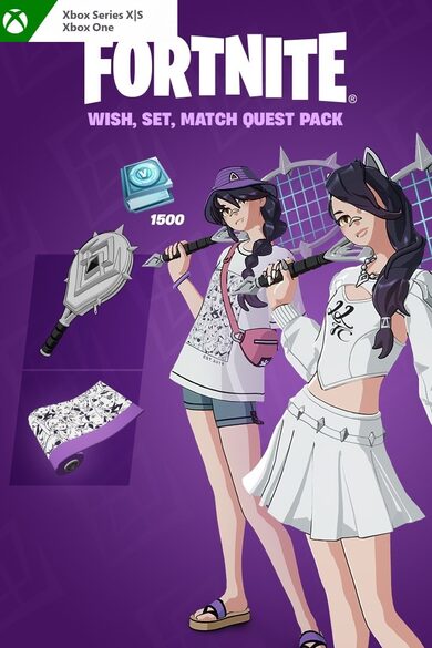 E-shop Fortnite - Wish, Set, Match Quest Pack + 1500 V-Bucks Challenge XBOX LIVE Key TURKEY
