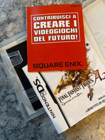 Final Fantasy Tactics A2: Grimoire of the Rift Nintendo DS for sale