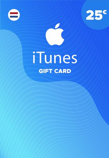 Apple iTunes Gift Card 25 EUR iTunes Key NETHERLANDS