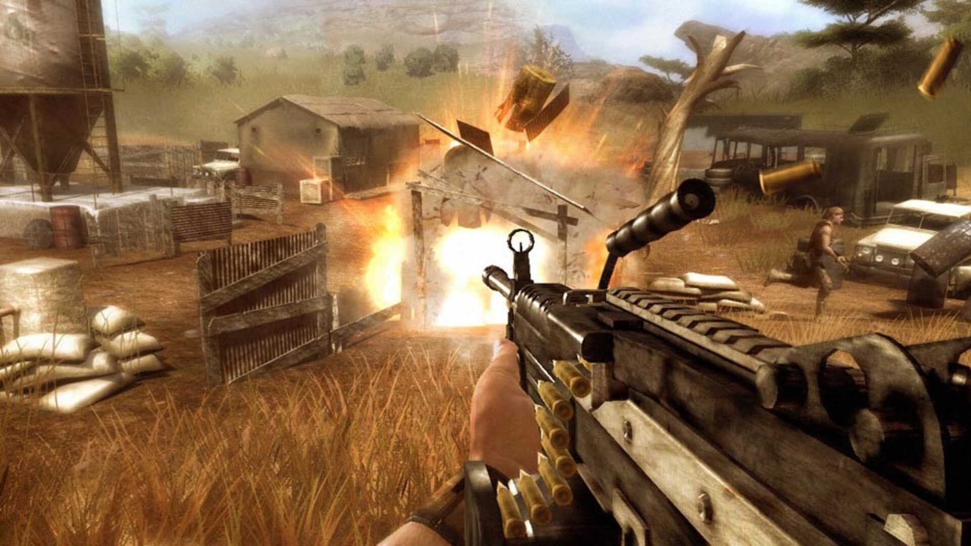 Far Cry 2, Graphics, Gameplay, Explosion, HD wallpaper