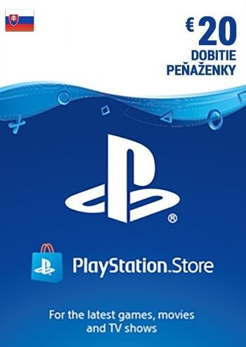 PlayStation Network Card 20 EUR (SK) PSN Key SLOVAKIA