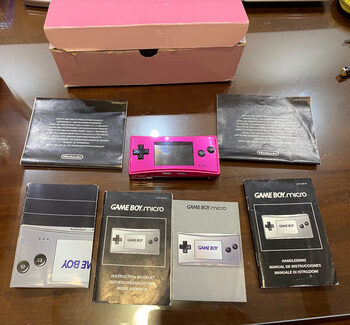 game boy micro rosa