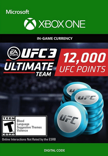 EA SPORTS UFC 3 - 12000 UFC POINTS Xbox Live Key GLOBAL