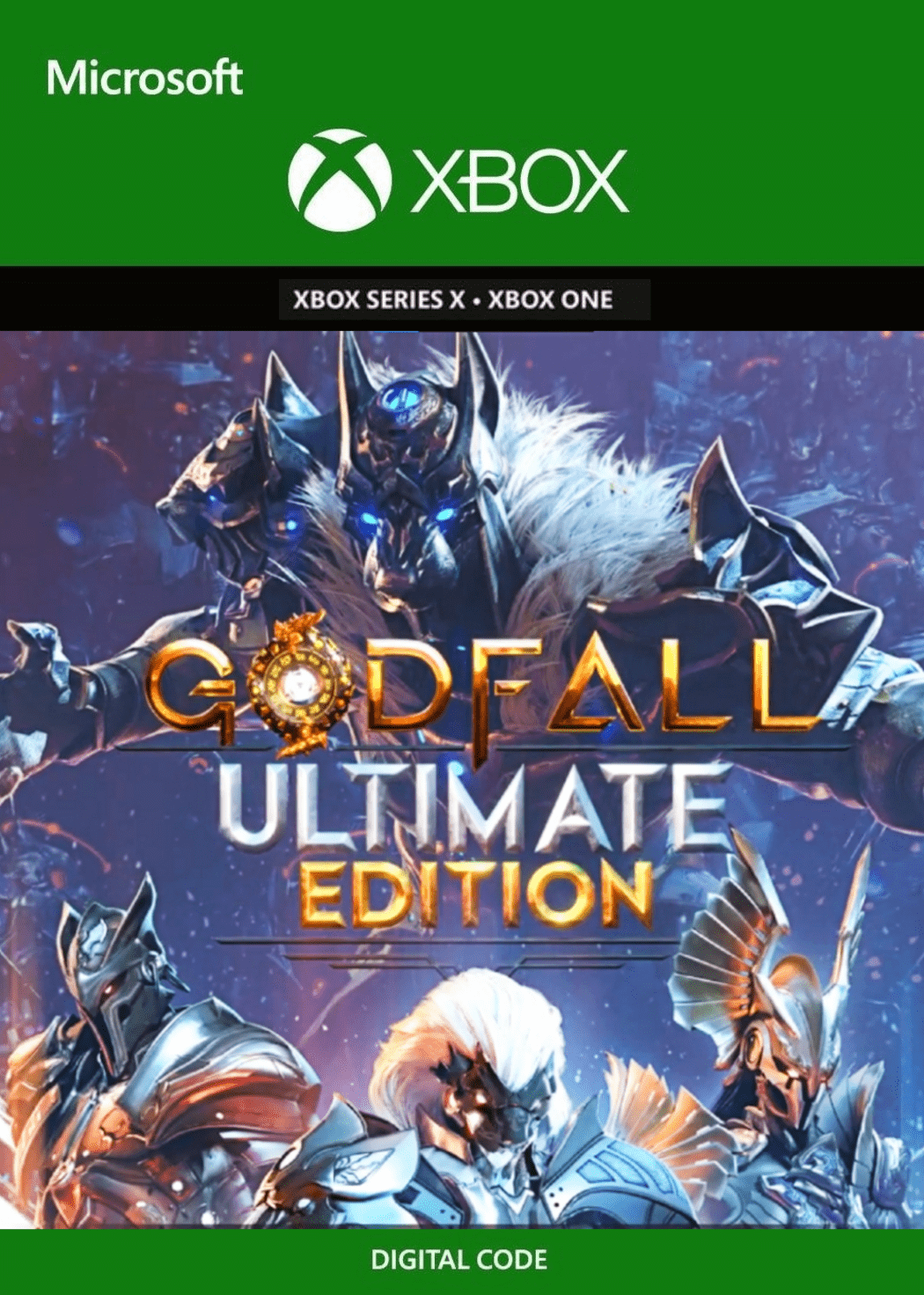 MMS GAMES - GODFALL: ULTIMATE EDITION XBOX - CÓDIGO 25 DÍGITOS ARG