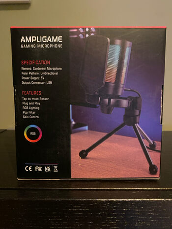 fifine AMPLIGAME A6V gaming microphone for sale