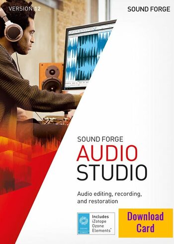 SOUND FORGE Audio Studio 12 Key GLOBAL