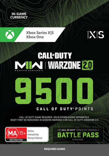 9500 Modern Warfare II or Call of Duty: Warzone 2.0 Points XBOX LIVE Key GLOBAL