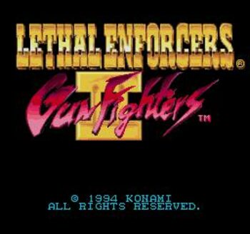 Redeem Lethal Enforcers II: Gun Fighters SEGA Mega Drive