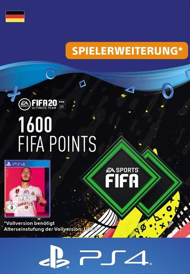 

FIFA 21 - 1600 FUT Points (PS4) PSN Key GERMANY