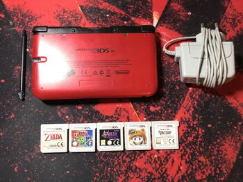 Nintendo 3DS XL, Black & Red