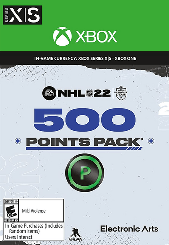 NHL 22 500 Points Pack XBOX LIVE Key GLOBAL
