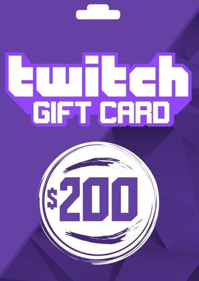 

Twitch Gift Card 200 USD Key UNITED STATES