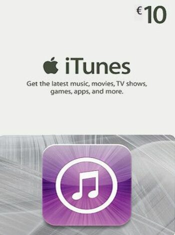 Apple iTunes Gift Card 10 EUR iTunes Key GERMANY