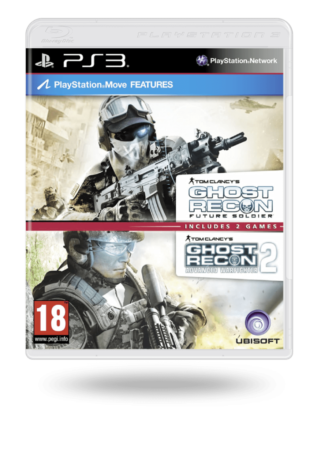 Acostumbrar frijoles voltereta Buy Tom Clancy's Ghost Recon Future Soldier & Tom Clancy's Ghost Recon 2 PS3  CD! Cheap game price | ENEBA