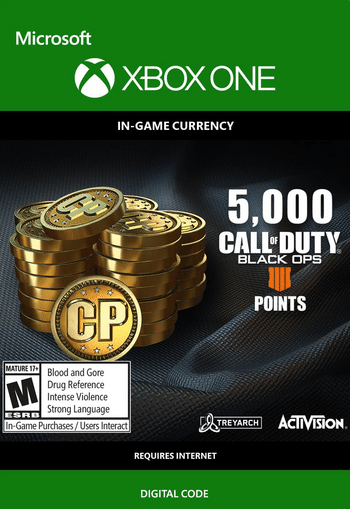 5,000 Call of Duty: Black Ops 4 Points XBOX LIVE Key GLOBAL