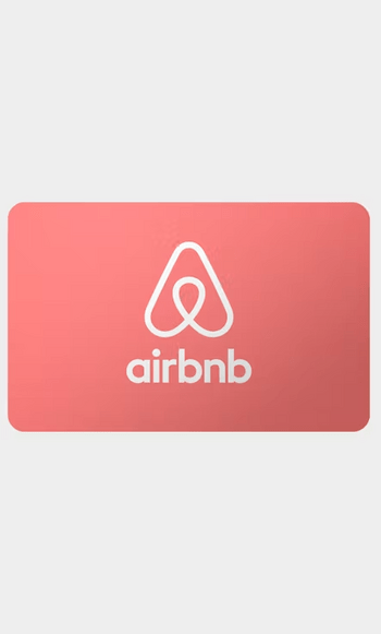 Buy Airbnb 100 USD gift card always at cheaper prices.