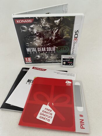 Metal Gear Solid Snake Eater 3D Nintendo 3DS
