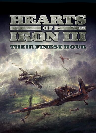 Hearts of Iron III: Their Finest Hour (DLC) (PC) Steam Key GLOBAL