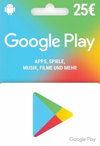 Acheter Google Play Gift Card 25 EUR 