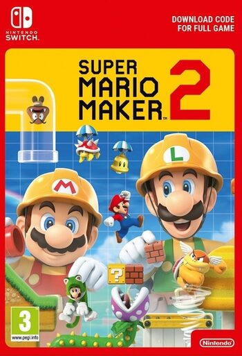 Super Mario Maker 2 (Nintendo Switch) eShop Clave UNITED STATES