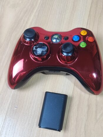 Mando cromado rojo Xbox 360