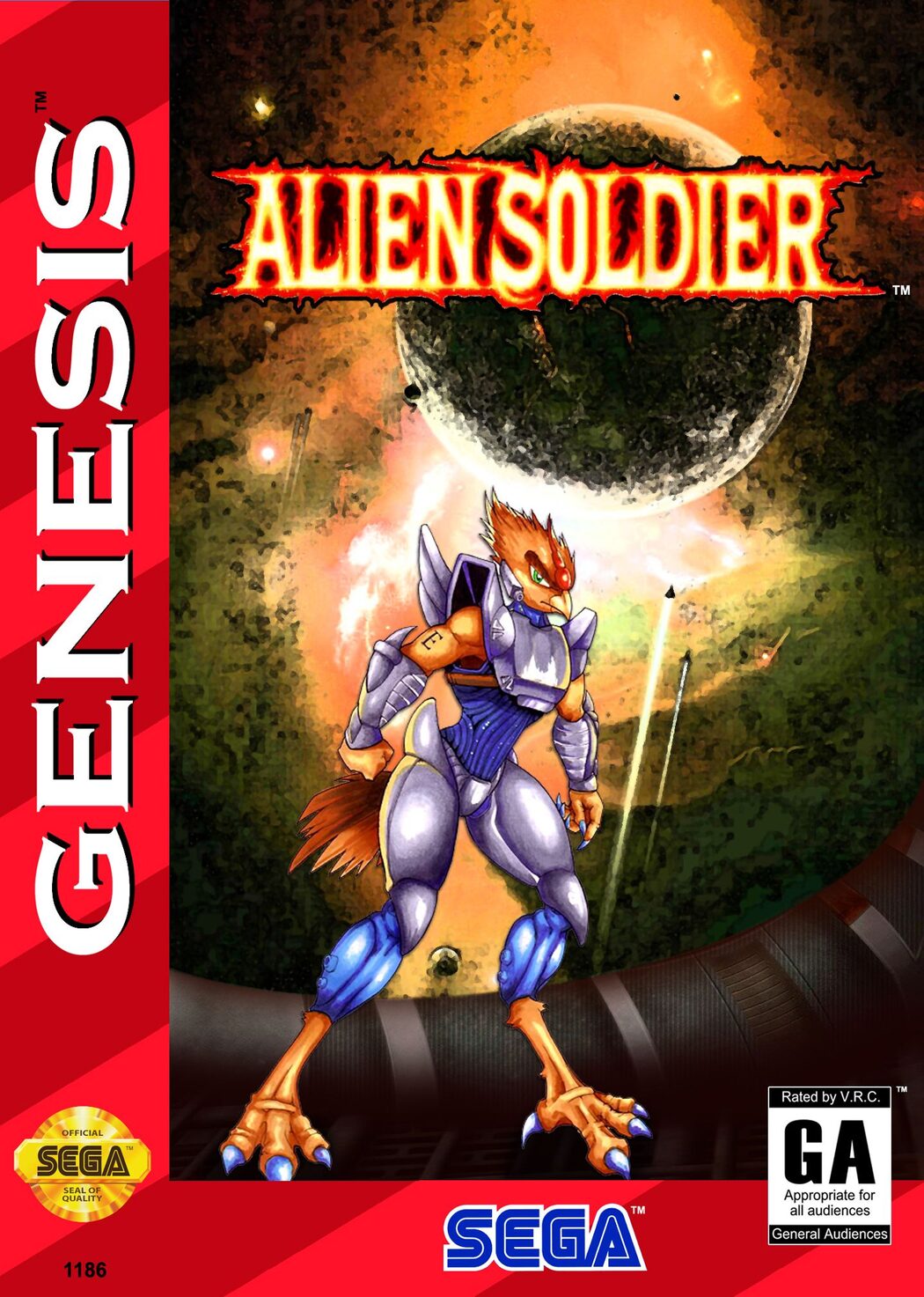 alien soldier sega