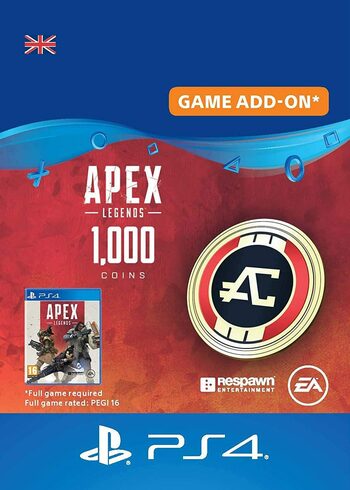 Apex Legends 1000 Apex Coins (PS4) (UK) PSN Key UNITED KINGDOM