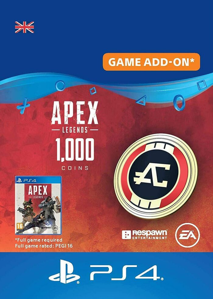 Apex legends 1000 apex coins код