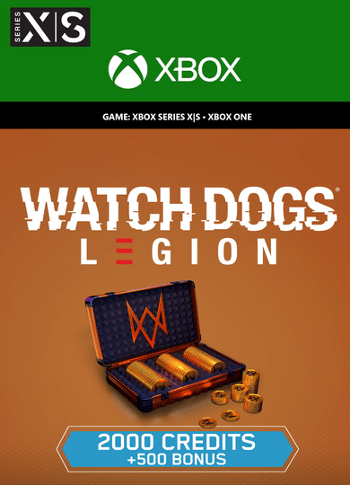 E-shop WATCH DOGS: LEGION - 2500 WD CREDITS PACK Xbox Live Key EUROPE
