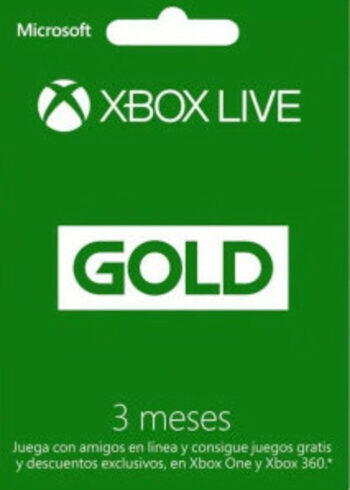 Xbox Live Gold 3 months Xbox Live Key UNITED ARAB EMIRATES