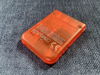 Redeem Memory Card Naranja Tarjeta Memoria Playstation Ps1 BUENA CONDICION