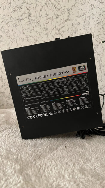 Buy Aerocool LUX RGB PSU 650W