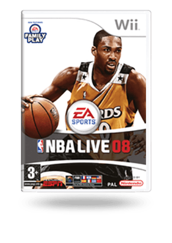 NBA Live 08 Wii