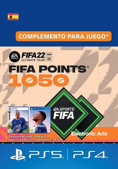 FIFA 22 - 1050 FUT Points (PS4/PS5) PSN España