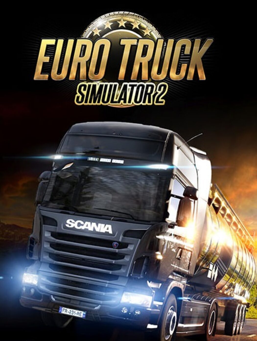 Juego de carreras de PC Euro Truck Simulator 2