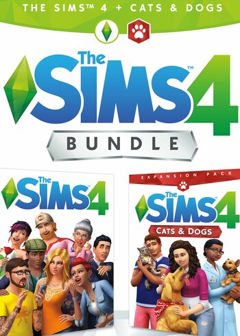 The Sims 4 + Cats & Dogs - Bundle (PC) Origin Key EUROPE