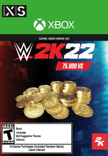 WWE 2K22 75,000 Virtual Currency Pack for Xbox Series X|S Key GLOBAL