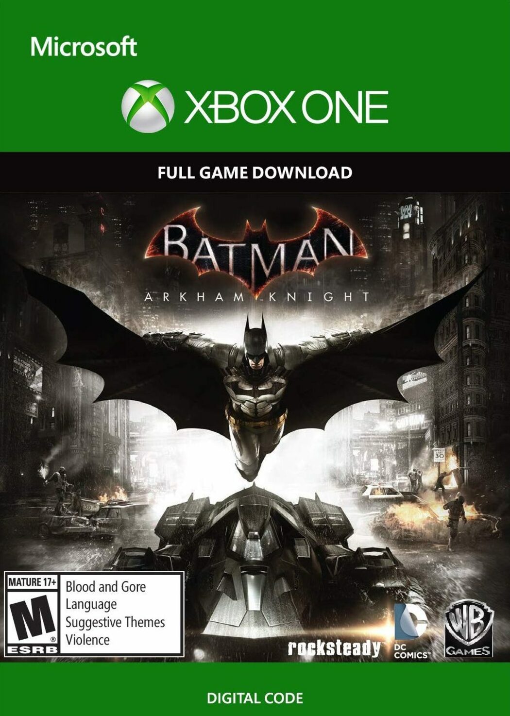 Buy Batman Arkham Knight Xbox One CD key cheaper now! | ENEBA