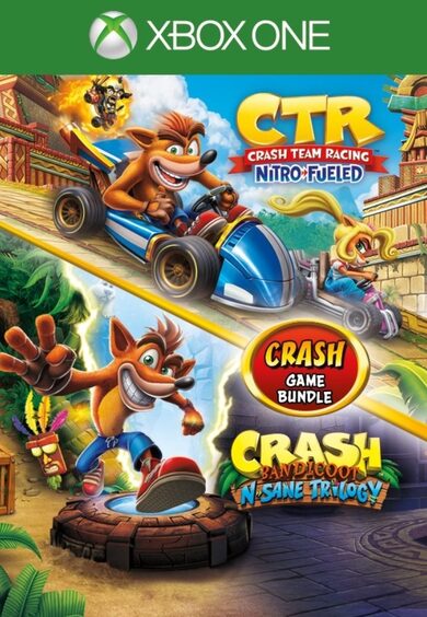 E-shop Crash Bandicoot Bundle - N. Sane Trilogy + CTR Nitro-Fueled XBOX LIVE Key ARGENTINA