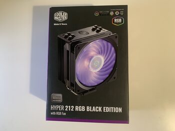 Cooler Master Hyper 212 RGB Black Edition 650-2000 RPM CPU Cooler