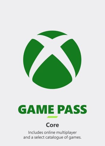 Xbox Game Pass Core 1 Miesiąc Klucz GLOBAL