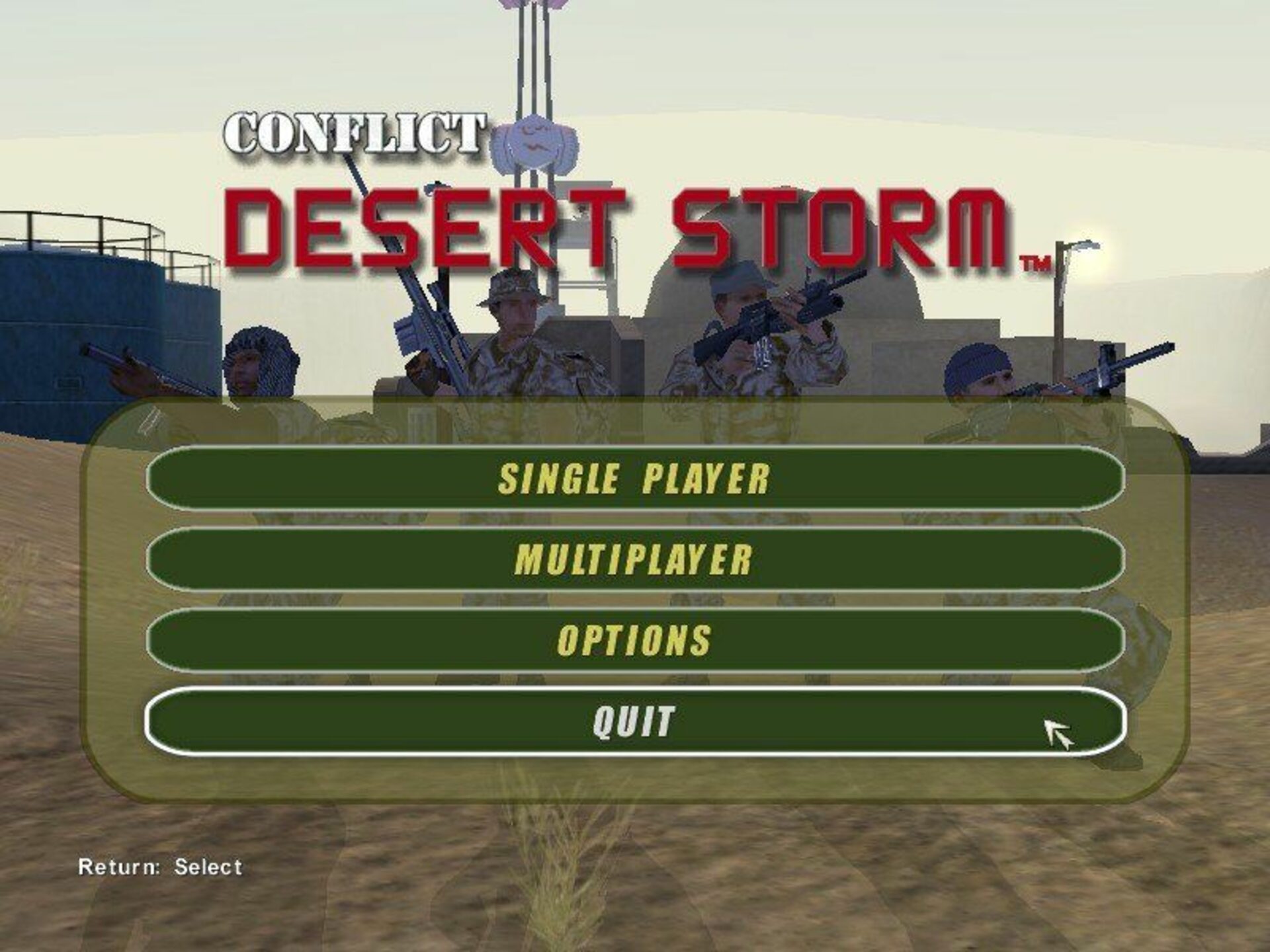 conflict desert storm ps4
