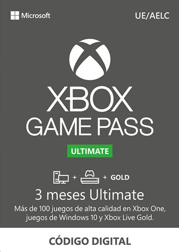 Xbox Game Pass Ultimate – 3 Month Subscription (Xbox One/ Windows 10) Xbox Live Key SPAIN