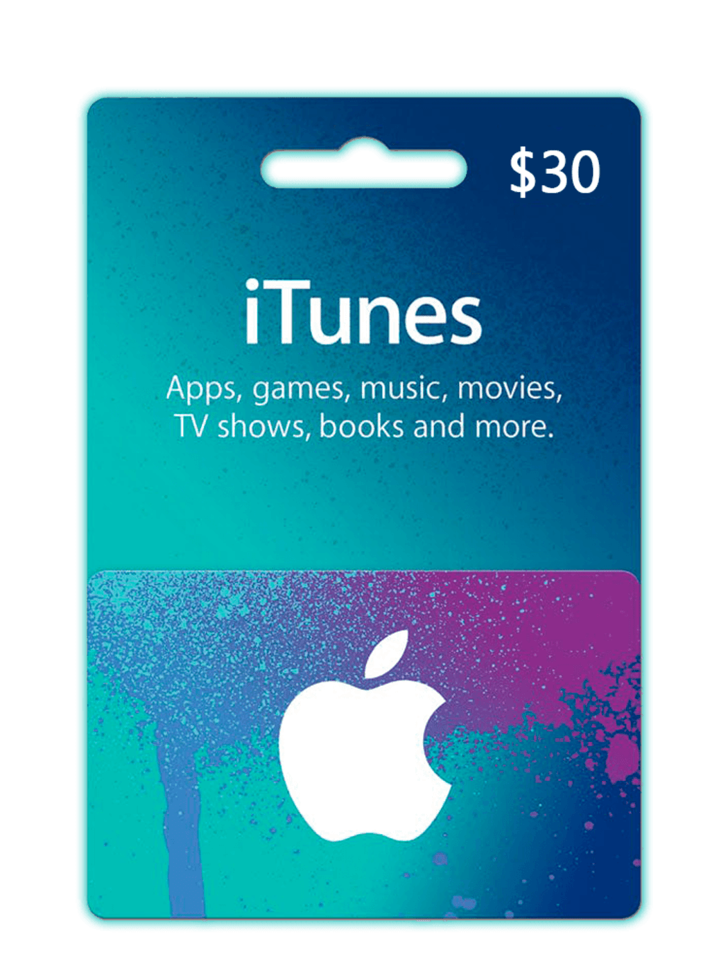 30 dollar Apple iTunes gift card code, Great offer!