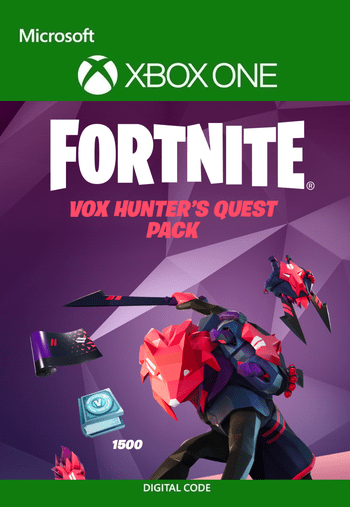 Fortnite - Vox Hunter's Quest Pack + 1500 V-Bucks Challenge Código de Xbox Live EUROPE