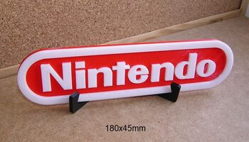 Nintendo logo Impresion 3d impresora filamento