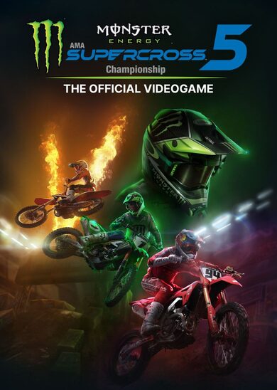 Monster Energy Supercross - The Official Videogame 5 cover