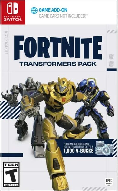 E-shop Fortnite - Transformers Pack + 1000 V-Bucks (Nintendo Switch) Nintendo Key UNITED KINGDOM