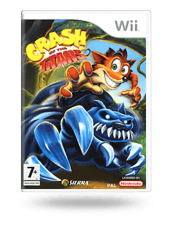 Crash Of The Titans Wii Used